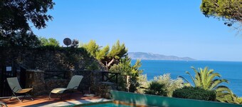 Nice apartment for 4 people with pool, A/C, WIFI, TV, balcony and panoramic view