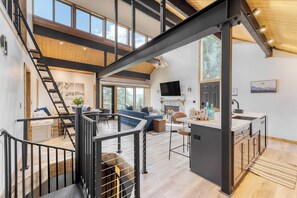 Interior - Lake View, Firepit, Game Room Remodeled Lake Tahoe Luxury Cabin by Avantstay (Carnelian Bay)