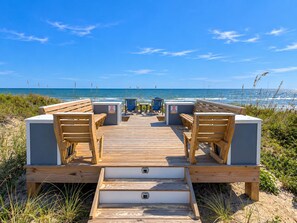 Dune Deck 2026 - Seaducktion - Spacious, oceanfront home with panoramic views and Private Pool! (Duck)
