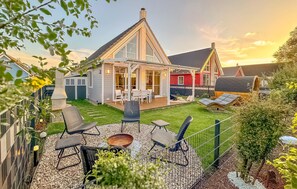 Outdoor dining - Stunning home in Wandlitz with sauna (Wandlitz)