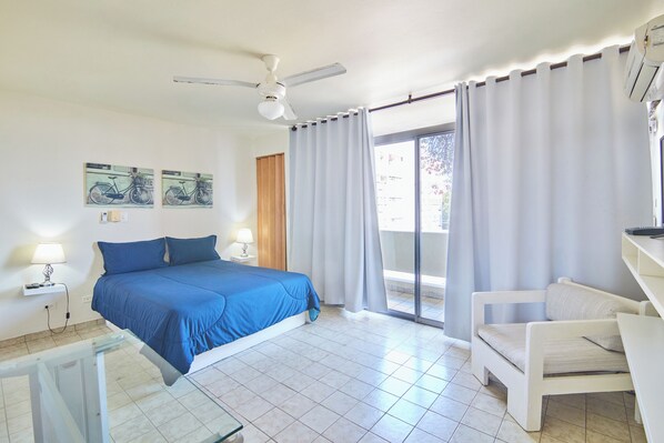 Loft, 1 quarto, sacada, vista para a cidade | 1 quarto