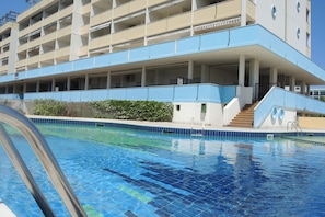 Appartement, 1 chambre, balcon, vue sur l’océan | Piscine | Piscine extérieure