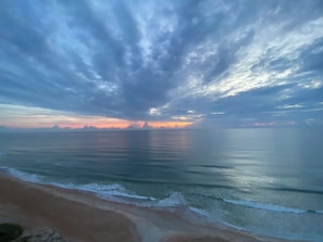 On the beach, sun-loungers - Oceanfront PENTHOUSE! Large Pool, Private Beach Access! Family Friendly!  (Ormond Beach)