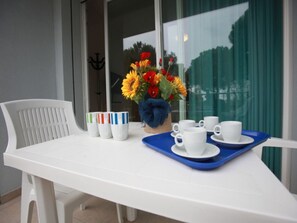 Departamento, 1 habitación, balcón | Balcón
