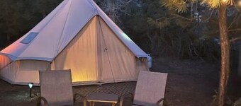 Glamping yurt/tent, Fire Pit+Grill+Hammock+more, Great Sand Dunes