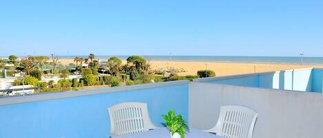 Apartment, 1 Schlafzimmer, Balkon, Meerblick | Balkon