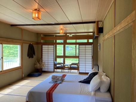 Premium bedding, down duvets, iron/ironing board, free WiFi