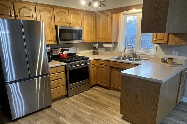 Horno, servilletas de papel