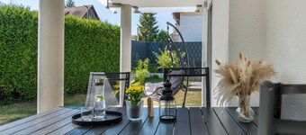 Vacation apartment 'Köse' with private terrace, garden and WLAN