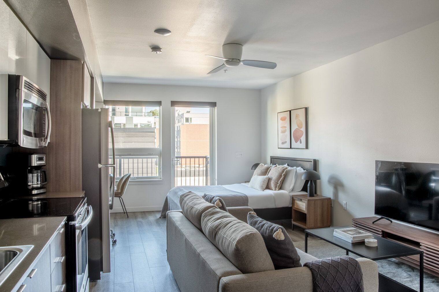 Fer et planche à repasser, Wi-Fi, draps fournis