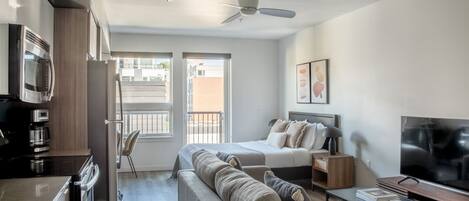 Fer et planche à repasser, Wi-Fi, draps fournis