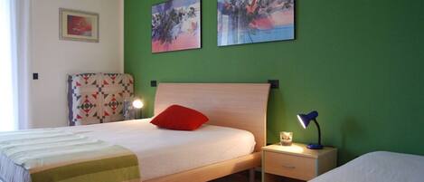 Apartment, 2 Bedrooms, Balcony, Garden View