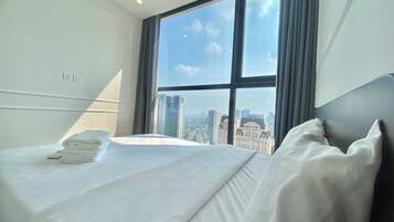 Literie de qualité supérieure, décoration personnalisée