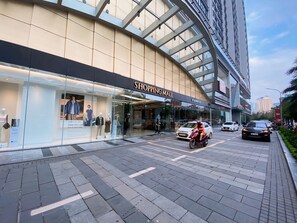 Fassade der Unterkunft