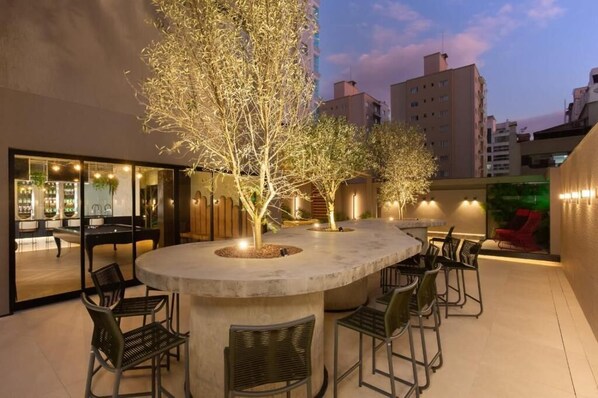 Rooftop terrace