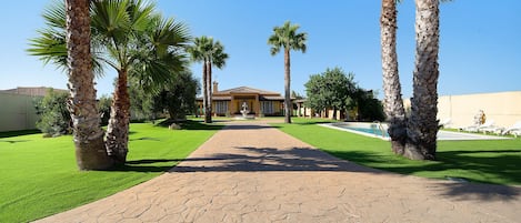 Overnatningsstedets område