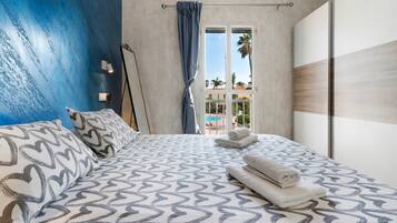 1 sovrum, strykjärn/strykbräda, gratis wi-fi och sängkläder