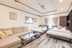 Apartamento ejecutivo, 3 habitaciones, no fumadores, baño privado (Maisonette) | Decoración individual y mobiliario individual