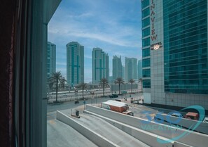 Vue depuis l’hébergement