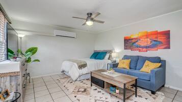 1 chambre, fer et planche à repasser, Wi-Fi gratuit, draps fournis