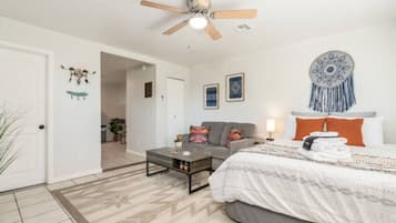 1 bedroom, iron/ironing board, free WiFi, bed sheets