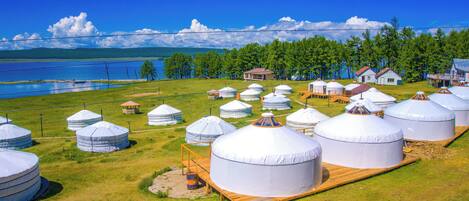 Fachada de la propiedad