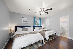 3 chambres, bureau, fer et planche à repasser, Wi-Fi gratuit