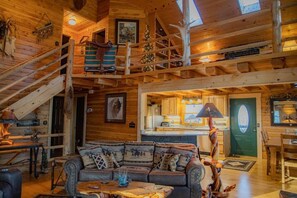 スマートテレビ、暖炉、DVD プレーヤー、ビデオライブラリ