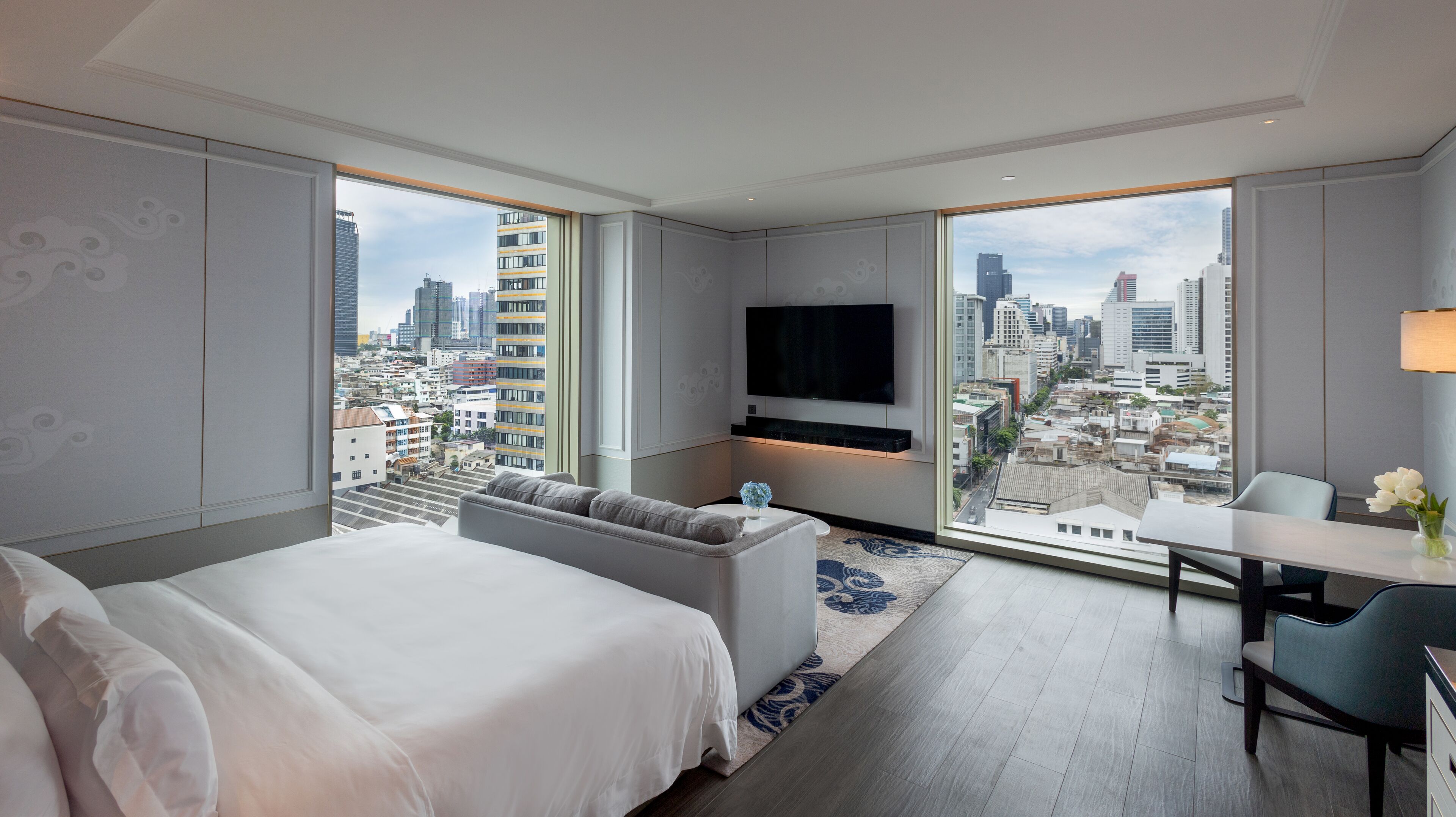 ห้องเอ็กเซกคิวทีฟดับเบิล, เตียงคิงไซส์ 1 เตียง | มินิบาร์, ตู้นิรภัยในห้องพัก, ห้องเก็บเสียง, เปล/เตียงเด็กอ่อน (ฟรี)