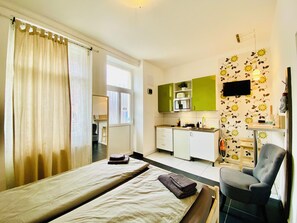1 chambre, Wi-Fi gratuit, draps fournis