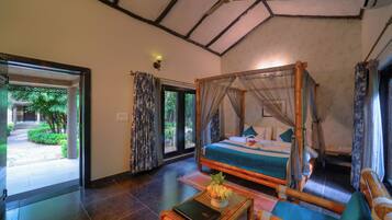 Premium-værelse | 1 soveværelse, egyptiske bomuldslagner, premium-sengetøj, dundyner