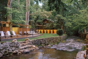 Property grounds - Coyote Cabin at Creekside Hideaway (Gatlinburg)