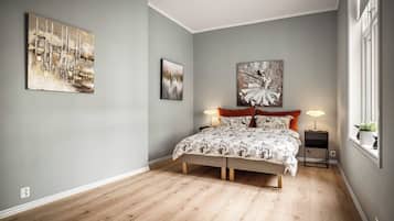 Huoneisto, 3 makuuhuonetta | 2 makuuhuonetta, silitysrauta/-lauta, ilmainen Wi-Fi