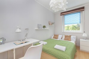 1 habitación y ropa de cama 