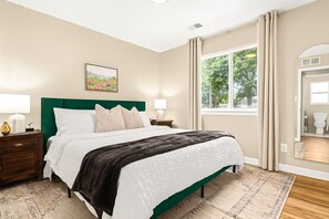 1 Schlafzimmer, Bügeleisen/Bügelbrett, kostenloses WLAN, Bettwäsche