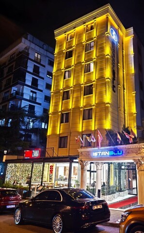 Majoituspaikan julkisivu