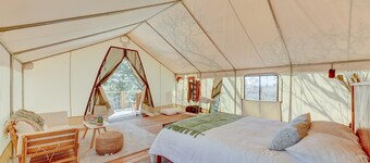 Hill Country Glamping with Unforgettable Skies