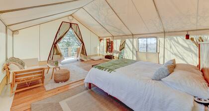 Hill Country Glamping with Unforgettable Skies