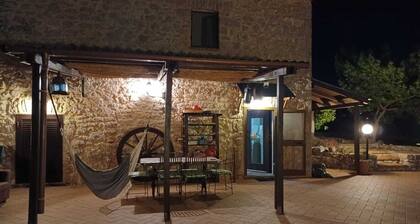 Panoramic hillside house with sea view