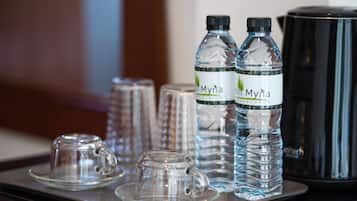 Standaard suite | 1 slaapkamer, luxe beddengoed, een kluis op de kamer, een bureau