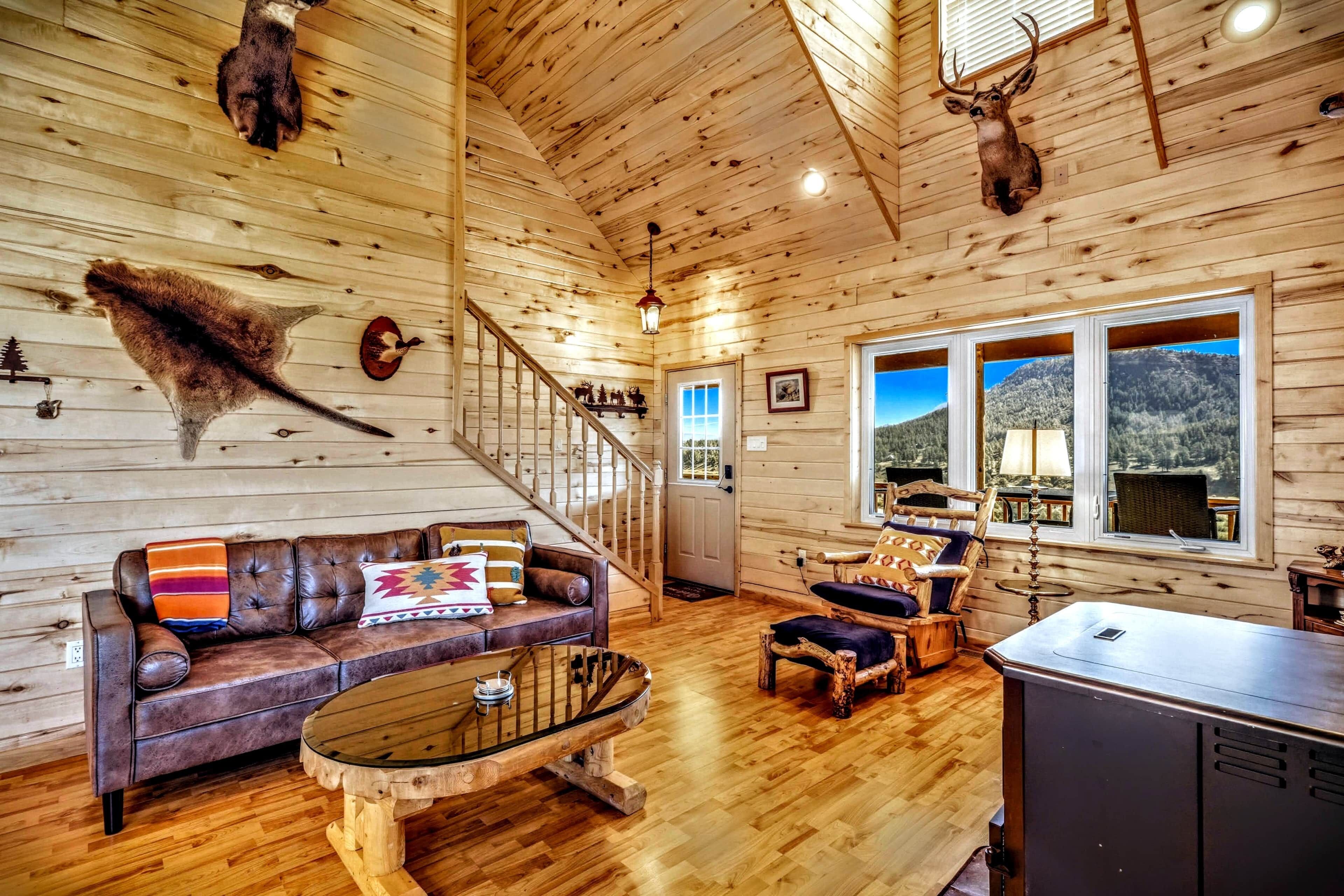 Smart TV, fireplace, video games