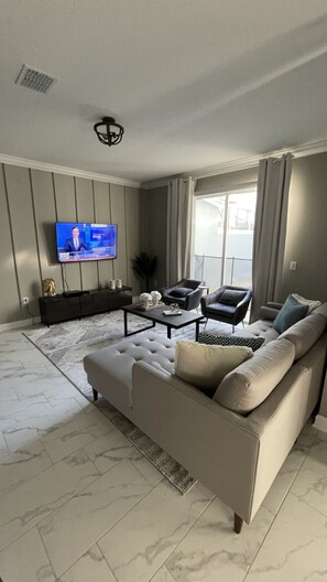 Maison en rangée, 4 chambres | Aire de séjour