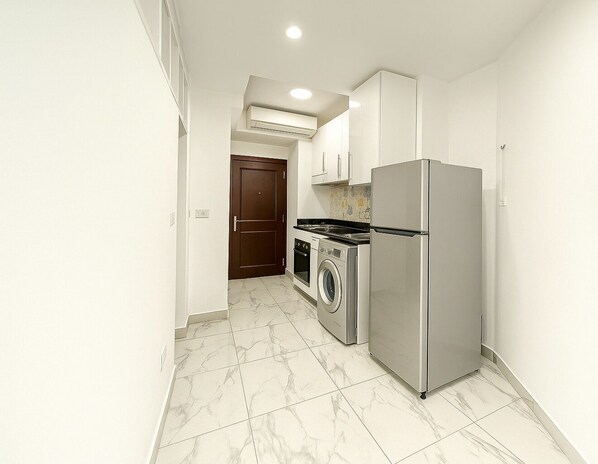 Chalet, 1 chambre, accessible aux personnes à mobilité réduite, fumeurs | Blanchisserie