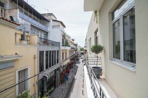 Studio, Balcony, City View | Exterior - Studio Apartment With Balcony (Athens)