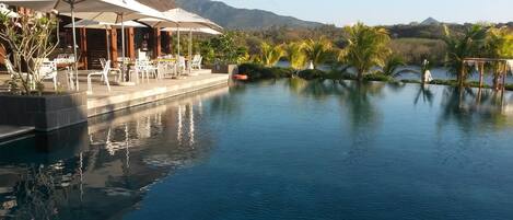 Apartment, 2 Bedrooms, Balcony, Mountain View | Pool | Outdoor pool