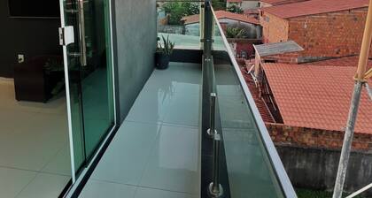 Near paradise lagoon