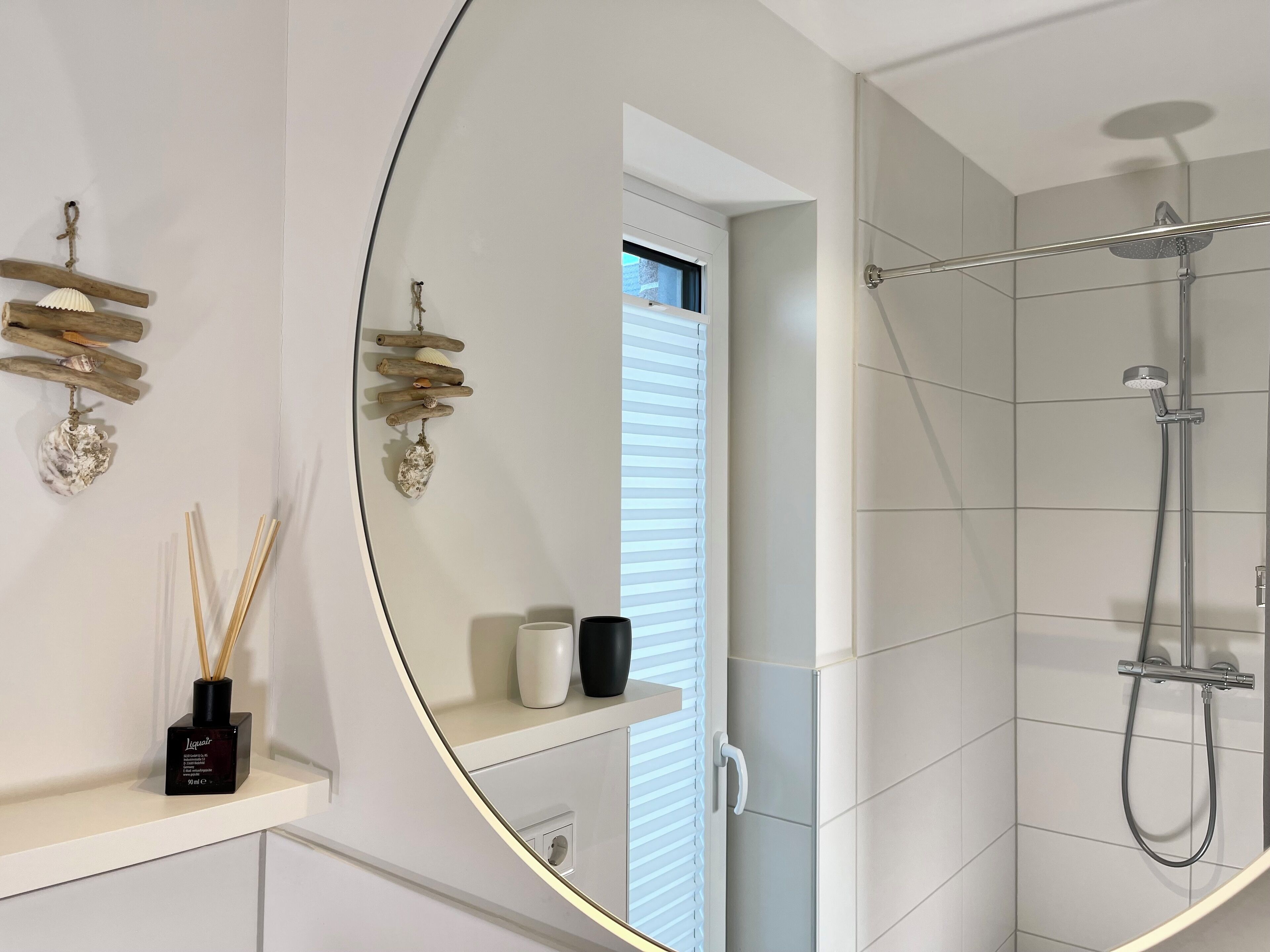 Condo | Bathroom | Shower, hair dryer, towels
