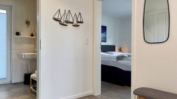 Condo | Living area | Flat-screen TV, heated floors