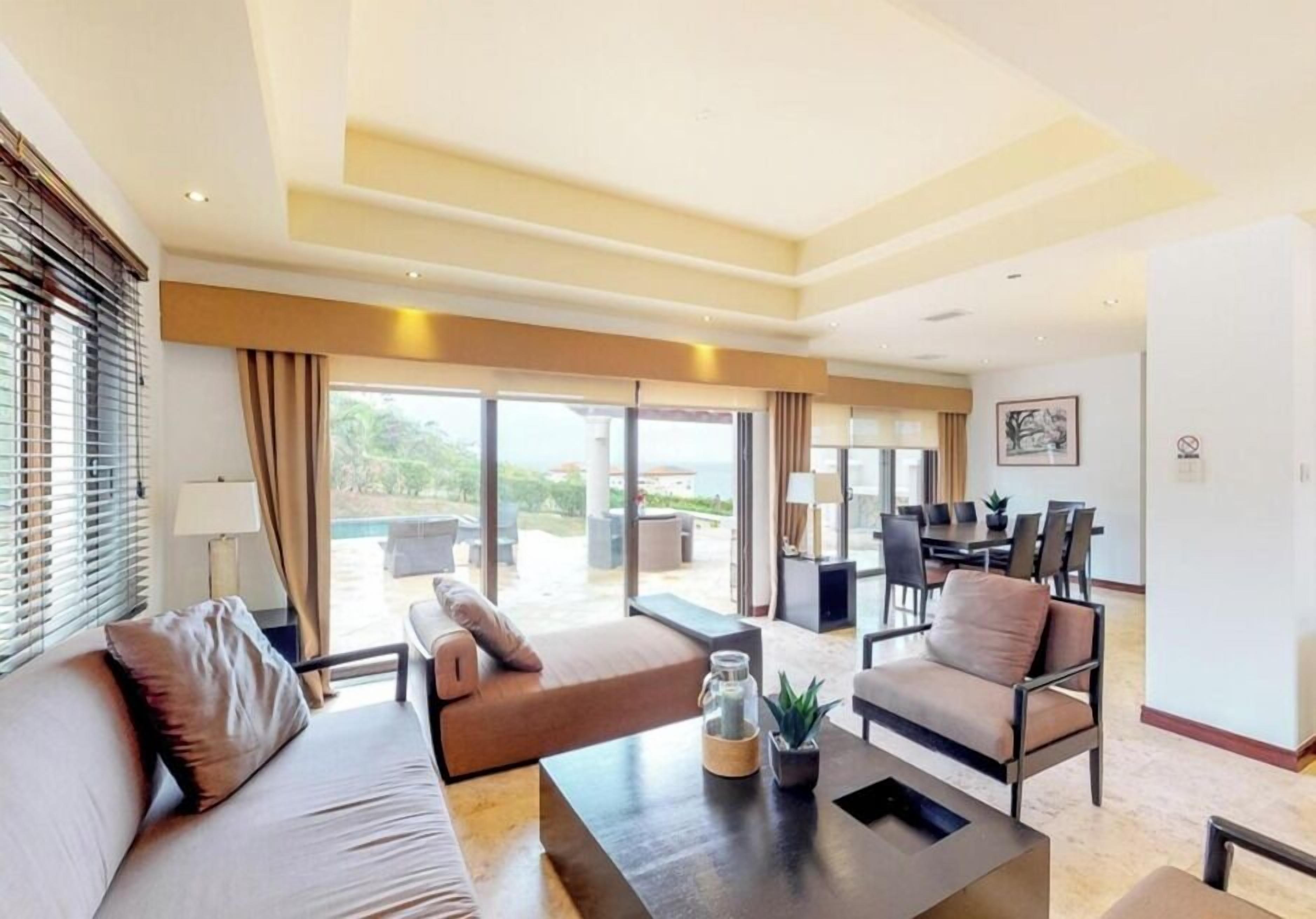 Villa, 2 chambres, vue océan (1101) | Coin séjour