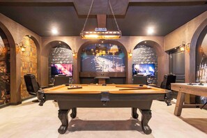 Game room - Stunning Villa w/ Modern Decor & Priv Pool Sl3029 (Kissimmee)